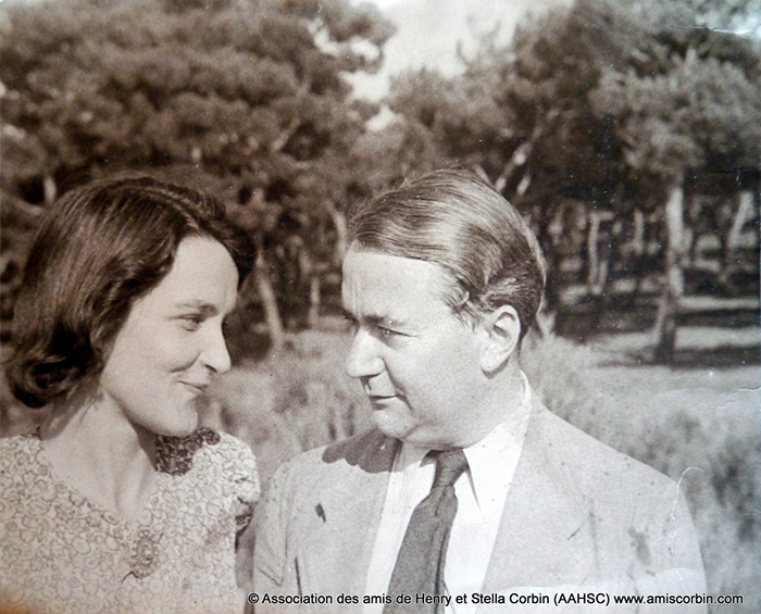 Henry Corbin et son épouse Stella Leenhardt
