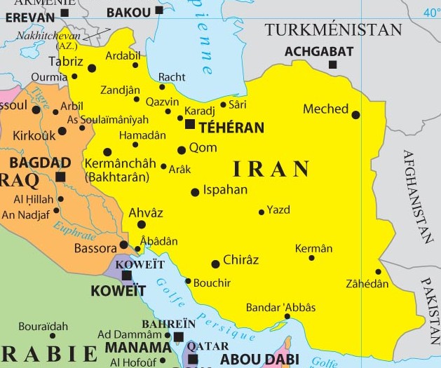 géographie de l'Iran