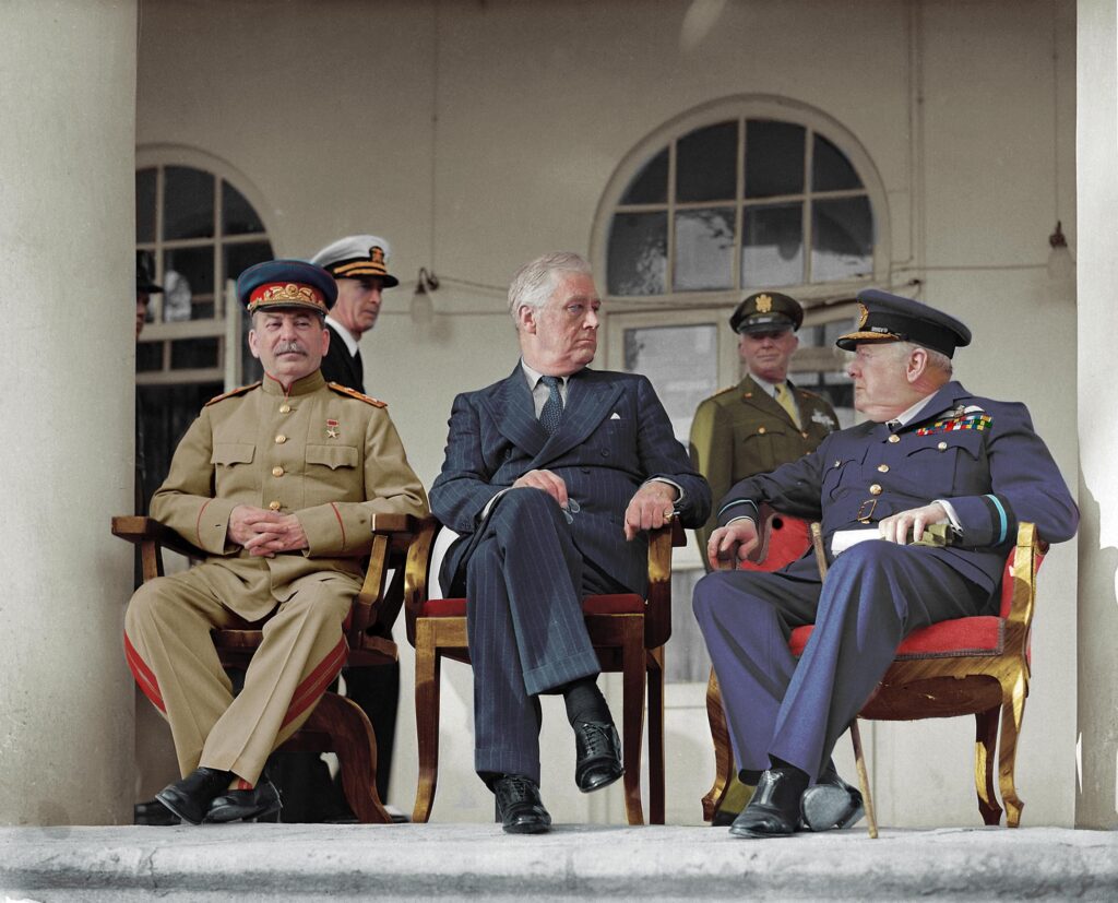 Seconde Guerre mondiale Iran conférence Téhéran 1943