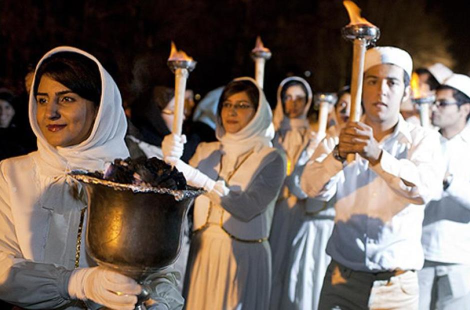 Iran Zoroastrien lumineuse ferveur