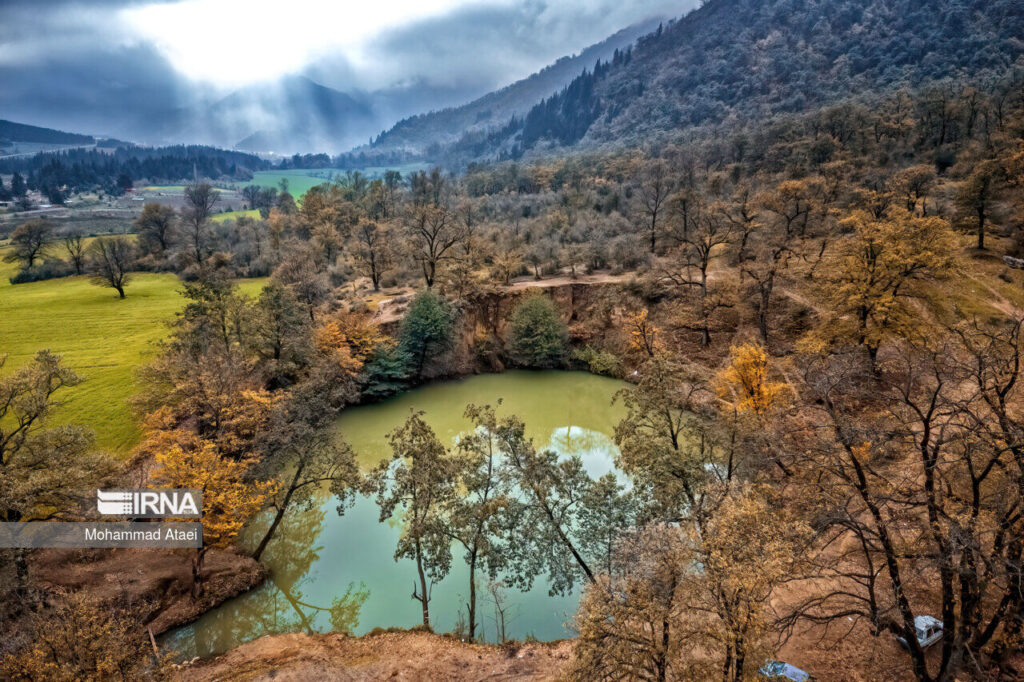 forêts nord Iran automne