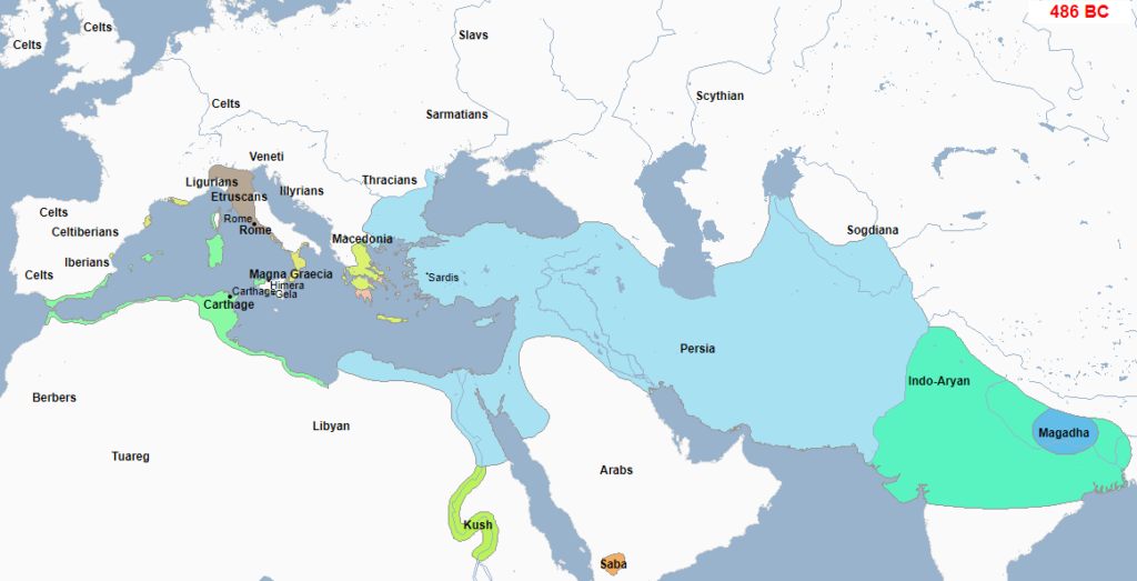 empire des Achéménides Darius le Grand 486 avant Jésus-Christ