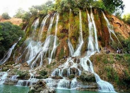 cascade de Bisheh Lorestan Iran