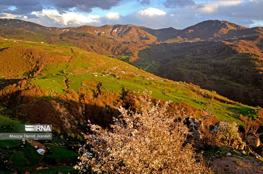 Rudbar village montagnes Gilan