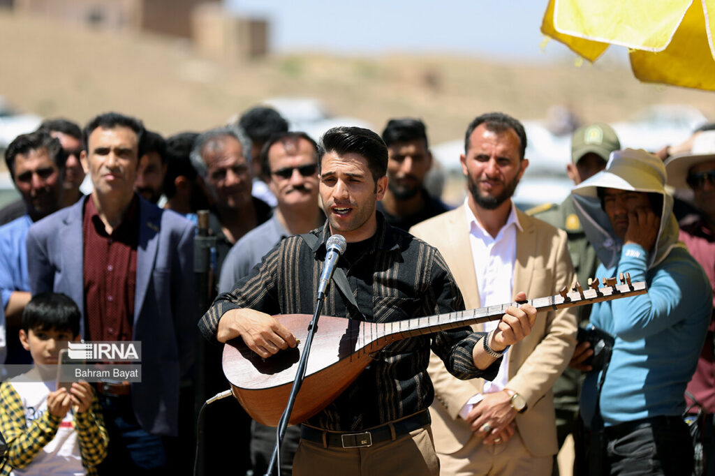 musicien nomade Qara-Oghlanlou Iran