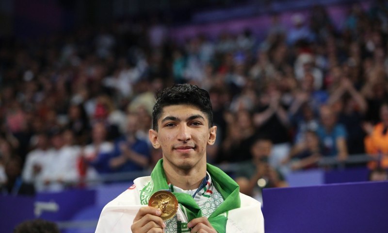 Iran Jeux olympiques Paris 2024 médaille d'or taekwondo