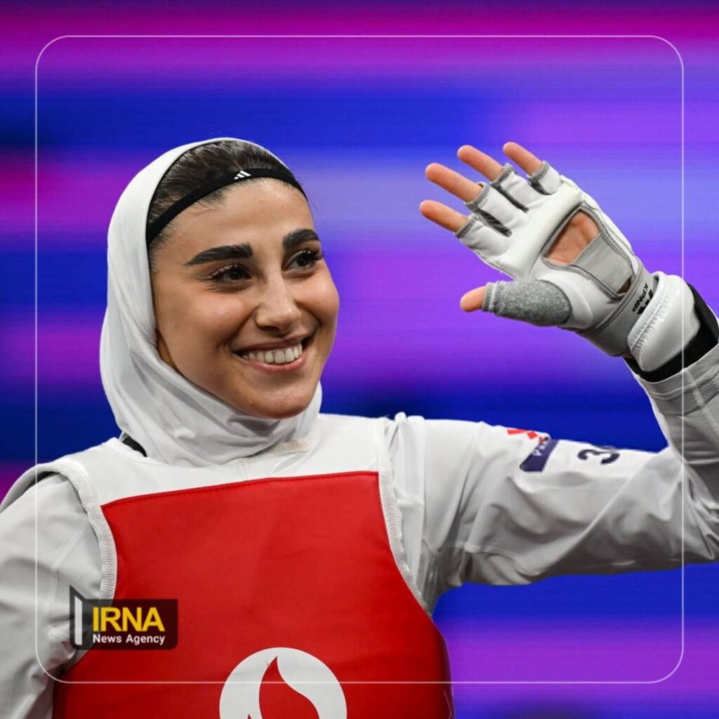 Iran Jeux olympiques Paris 2024 médaille d'argent taekwondo